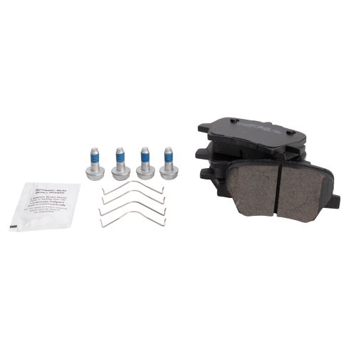 2019-22 Volvo XC40 Rear with 302mm Diameter Rear Rotors Ceramic Brake Pad & Rotor Kit TRQ BKA48971