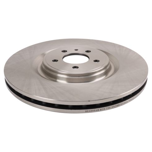 2013-14 Ford Mustang Shelby GT500 Front Semi-Metallic Brake Pad & Rotor Kit TRQ BKA49999