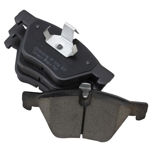 2007 BMW 335xi Front Ceramic Premium G-Coated Brake Pad & Rotor Kit TRQ BKA51707