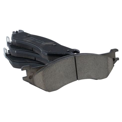 Ford F150 Dodge B1500 Ram 1500 Front & Rear Ceramic Brake Pads TRQ BFA81315