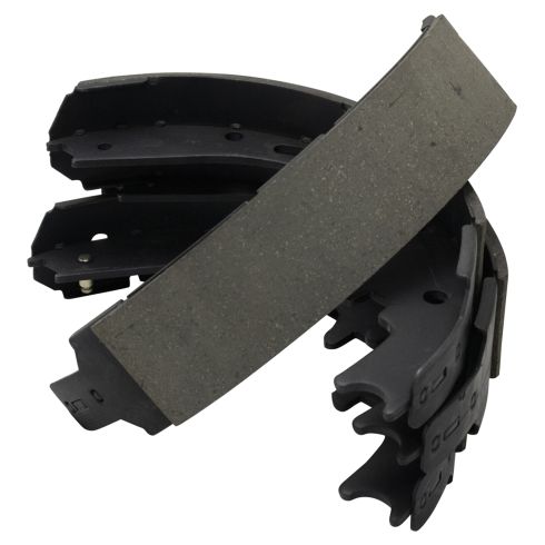 Ford F150 Dodge B1500 Ram 1500 Front & Rear Semi-Metallic Brake Pads TRQ BFA81316