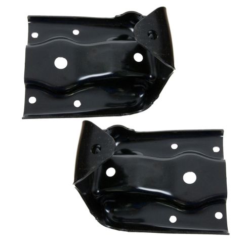 Chevrolet GMC Driver & Passenger Side Rear Rearward 2 Piece Leaf Spring Shackle Bracket Repair Kit TRQ PSA69182