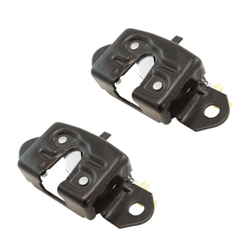 2004-12 Nissan Titan Driver & Passenger Side Tailgate Latch 2 Piece Set TRQ BDA30056
