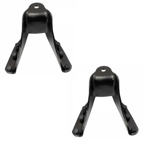 Ford F250 F250 HD F350 Rear Driver & Passenger Side 2 Piece Leaf Spring Shackle Bracket Repair Kit TRQ PSA71986