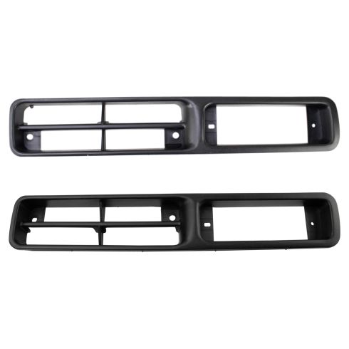 Nissan Driver & Passenger Side 2 Piece Fog Light Bezel Set DIY Solutions LHT10030