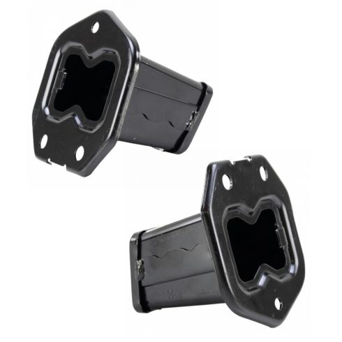 2006-11 Honda Civic Front Driver & Passenger Side 2 Piece Bumper Bracket Set DIY Solutions GRI01943