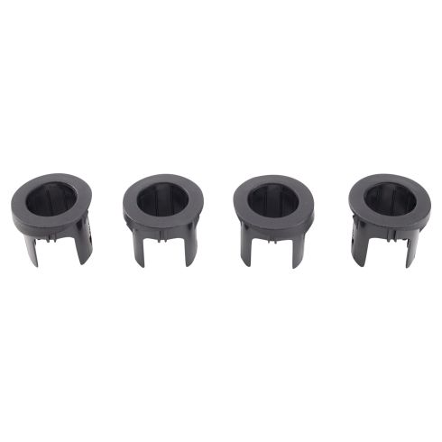 2015-20 Ford F150 Truck Rear 4 Piece Parking Assist Sensor Bezel Set TRQ SNA11132