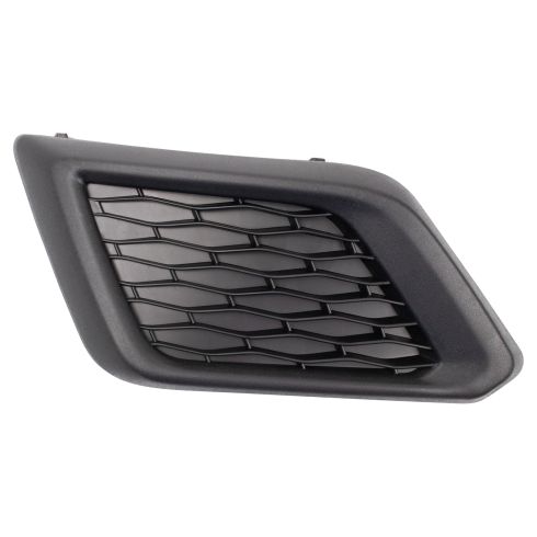 2014-16 Nissan Rogue Front Driver & Passenger Side 2 Piece Fog Light Hole Cover Set TRQ BDA08670