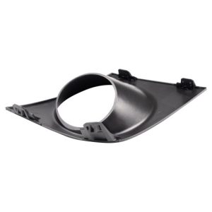 2007-11 Nissan Versa SL Front Driver & Passenger Side 2 Piece Fog Light Bezel Set TRQ LTA04999