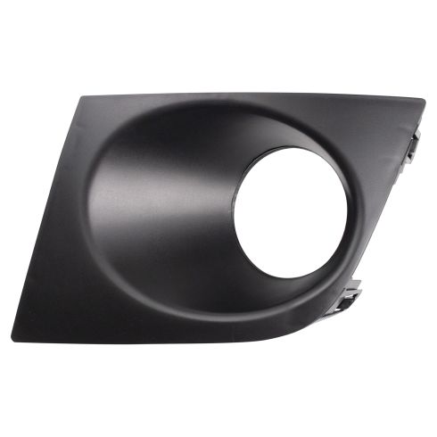 2007-11 Nissan Versa SL Front Driver & Passenger Side 2 Piece Fog Light Bezel Set TRQ LTA04999