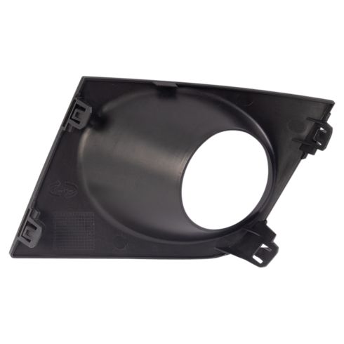 2007-11 Nissan Versa SL Front Driver & Passenger Side 2 Piece Fog Light Bezel Set TRQ LTA04999