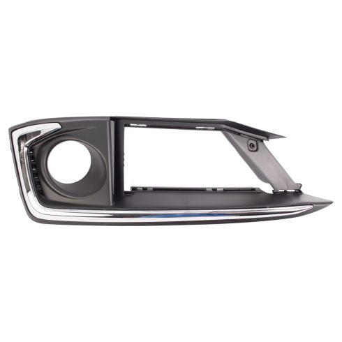 Honda Civic Driver & Passenger Side 2 Piece Fog Light Bezel Set TRQ LTA05038