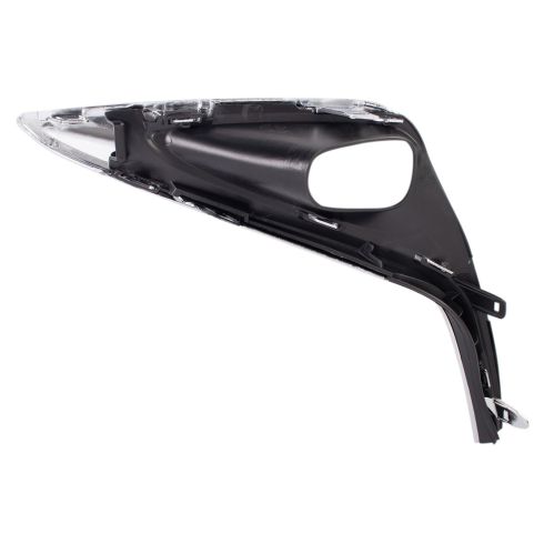 2016-18 Lexus ES300h ES350 Driver & Passenger Side 2 Piece Fog Light Bezel Set TRQ LTA05044