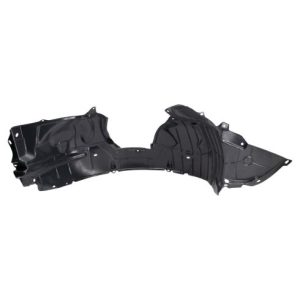 Nissan Versa Front Driver & Passenger Side 2 Piece Inner Fender Liner Set TRQ BDA08731
