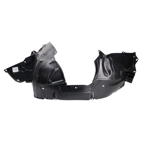 Nissan Versa Front Driver & Passenger Side 2 Piece Inner Fender Liner Set TRQ BDA08731