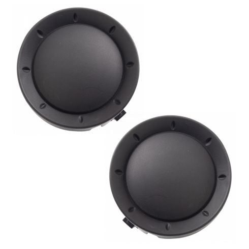Nissan Armada Cube Front Driver & Passenger Side 2 Piece Fog Light Hole Cover Set TRQ BDA08779