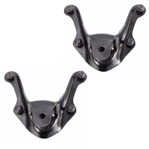 Ford Ranger Mazda B2300 B3000 B4000 Driver & Passenger Side Rear Forward 2 Piece Leaf Spring Shackle Bracket Repair Kit TRQ PSA60730