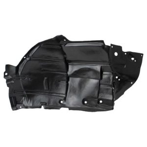 2003-07 Infiniti G35 Coupe Front Driver & Passenger Side Forward 2 Piece Inner Fender Liner Set TRQ BDA06605