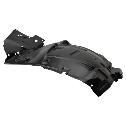 2003-07 Infiniti G35 Coupe Front Driver & Passenger Side Forward 2 Piece Inner Fender Liner Set TRQ BDA06605