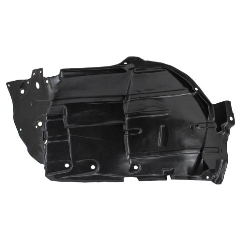 2003-07 Infiniti G35 Coupe Front Driver & Passenger Side Forward 2 Piece Inner Fender Liner Set TRQ BDA06605