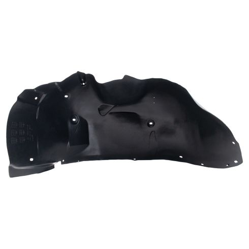 2007-10 Chevrolet Silverado 2500 HD 3500 HD Front Driver & Passenger Side 2 Piece Inner Fender Liner Set TRQ BDA06699