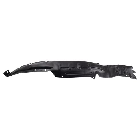 Nissan Frontier Front Driver & Passenger Side 2 Piece Inner Fender Liner Set TRQ BDA12534