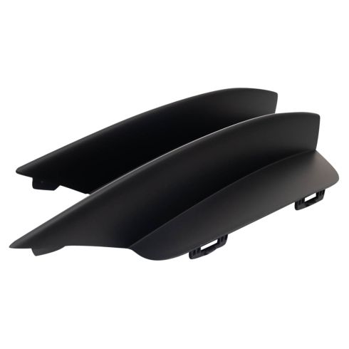 Mercedes Benz C300 Front Driver & Passenger Side 2 Piece Fog Light Hole Cover Set TRQ BDA13769