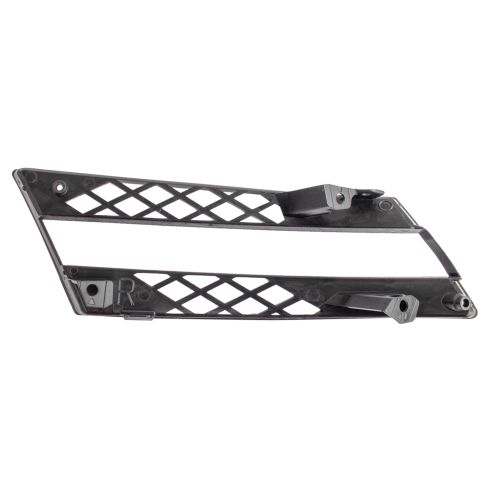 2012-15 Mercedes Benz CLS550 Front Driver & Passenger Side Outer 2 Piece Fog Light Bezel Set TRQ BDA13785