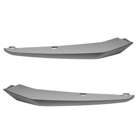 BMW 328i 335i Front Driver & Passenger Side 2 Piece Fog Light Bezel Set TRQ BDA13822
