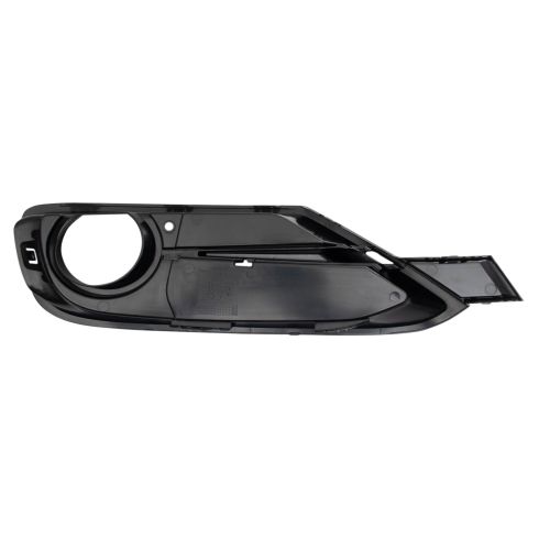 2013-15 BMW 320i with Sportline Package Front Driver & Passenger Side 2 Piece Fog Light Bezel Set TRQ BDA13824