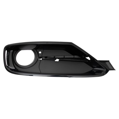 2013-15 BMW 320i with Sportline Package Front Driver & Passenger Side 2 Piece Fog Light Bezel Set TRQ BDA13824