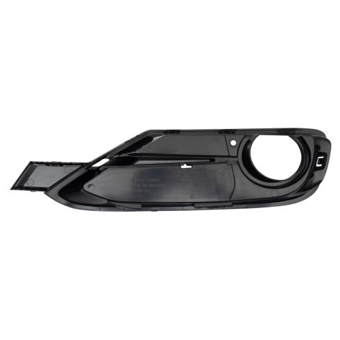 2013-15 BMW 320i with Sportline Package Front Driver & Passenger Side 2 Piece Fog Light Bezel Set TRQ BDA13824