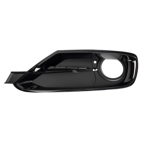 2013-15 BMW 320i with Sportline Package Front Driver & Passenger Side 2 Piece Fog Light Bezel Set TRQ BDA13824
