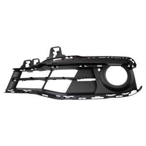 BMW Front Driver & Passenger Side 2 Piece Fog Light Bezel Set TRQ BDA13853