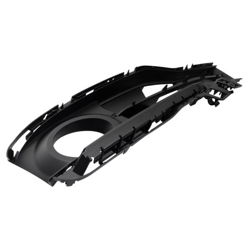 BMW Front Driver & Passenger Side 2 Piece Fog Light Bezel Set TRQ BDA13853