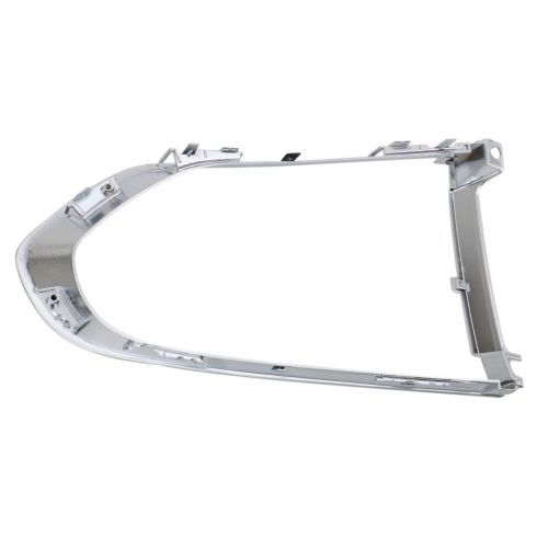 Jaguar F-Pace Front Driver & Passenger Side 2 Piece Bumper Insert Set TRQ BDA13965