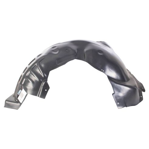 2008-12 Jeep Liberty Front Driver & Passenger Side 2 Piece Inner Fender Liner Set TRQ BDA14505