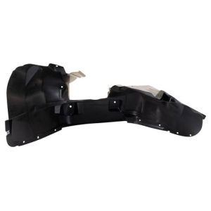 Jeep Compass Front Driver & Passenger Side 2 Piece Inner Fender Liner Set TRQ BDA14526