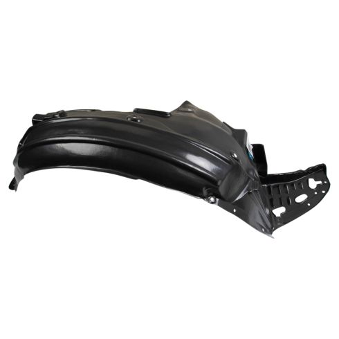 2009-11 Acura TL Base Model Front Driver & Passenger Side 2 Piece Inner Fender Liner Set TRQ BDA14676
