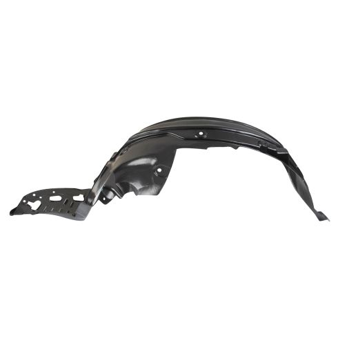 2009-11 Acura TL Base Model Front Driver & Passenger Side 2 Piece Inner Fender Liner Set TRQ BDA14676