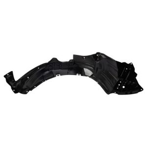 2012-14 Toyota Prius V Front Driver & Passenger Side 2 Piece Inner Fender Liner Set TRQ BDA14902
