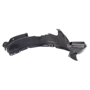 2010-12 Hyundai Santa Fe Front Driver & Passenger Side 2 Piece Inner Fender Liner Set TRQ BDA14934