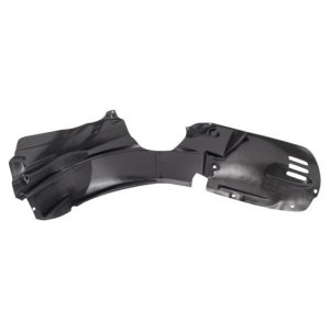 2011-13 Ford Fiesta Front Driver & Passenger Side 2 Piece Inner Fender Liner Set TRQ BDA14971