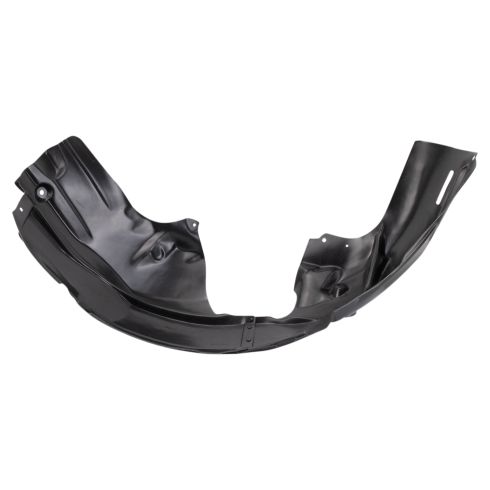 2011-13 Ford Fiesta Front Driver & Passenger Side 2 Piece Inner Fender Liner Set TRQ BDA14971