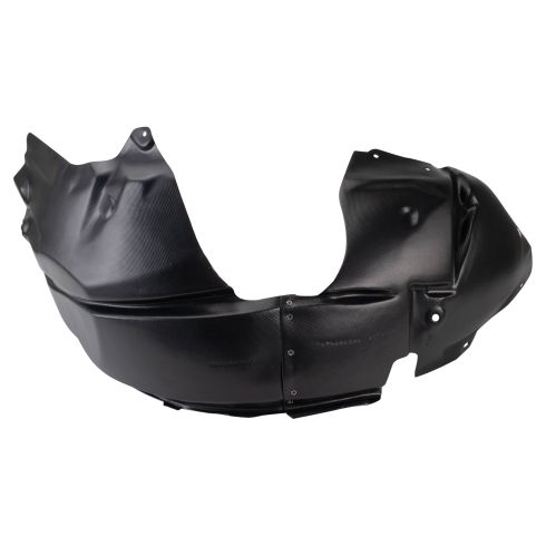 2011-13 Ford Fiesta Front Driver & Passenger Side 2 Piece Inner Fender Liner Set TRQ BDA14971