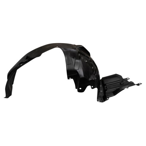 2015-21 Subaru WRX Front Driver & Passenger Side 2 Piece Inner Fender Liner Set TRQ BDA15528