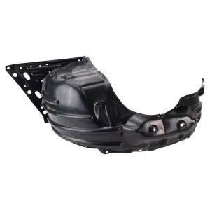 Mitsubishi Mirage Front Driver & Passenger Side 2 Piece Inner Fender Liner Set TRQ BDA15585
