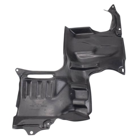 2002-06 Mazda MPV Front Driver & Passenger Side 2 Piece Inner Fender Liner Set TRQ BDA15651