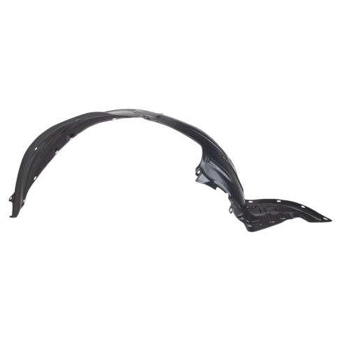 2004-06 Mazda MPV with Rocker Molding Front Driver & Passenger Side 2 Piece Inner Fender Liner Set TRQ BDA15695