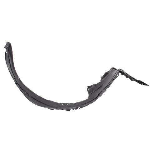 2004-06 Mazda MPV with Rocker Molding Front Driver & Passenger Side 2 Piece Inner Fender Liner Set TRQ BDA15695